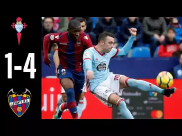 Celta Vigo vs Levante 1-4 Resumen 16-02-2019 HD
